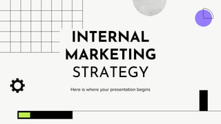INTERNAL
MARKETING
STRATEGY
Here is where your presentation begins
 