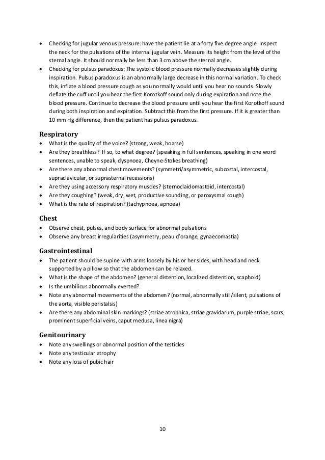 Internal Medicine Lectures