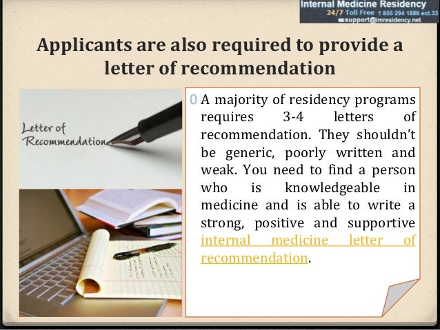 internal medicine residency requirements for top programs letter of recommendation for internal medicine residency