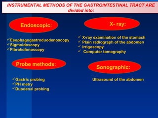 Ph Probe Radiograph Internal med sem 6 lect 1 | PPT
