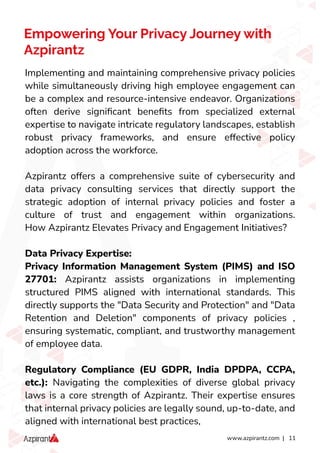 Internal Policy Adoption- How to Drive Employee Engagement in Privacy ...