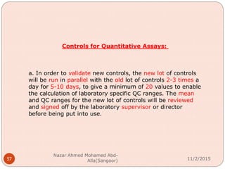 Internal quality control in clinical laboratories hematology(2) | PDF