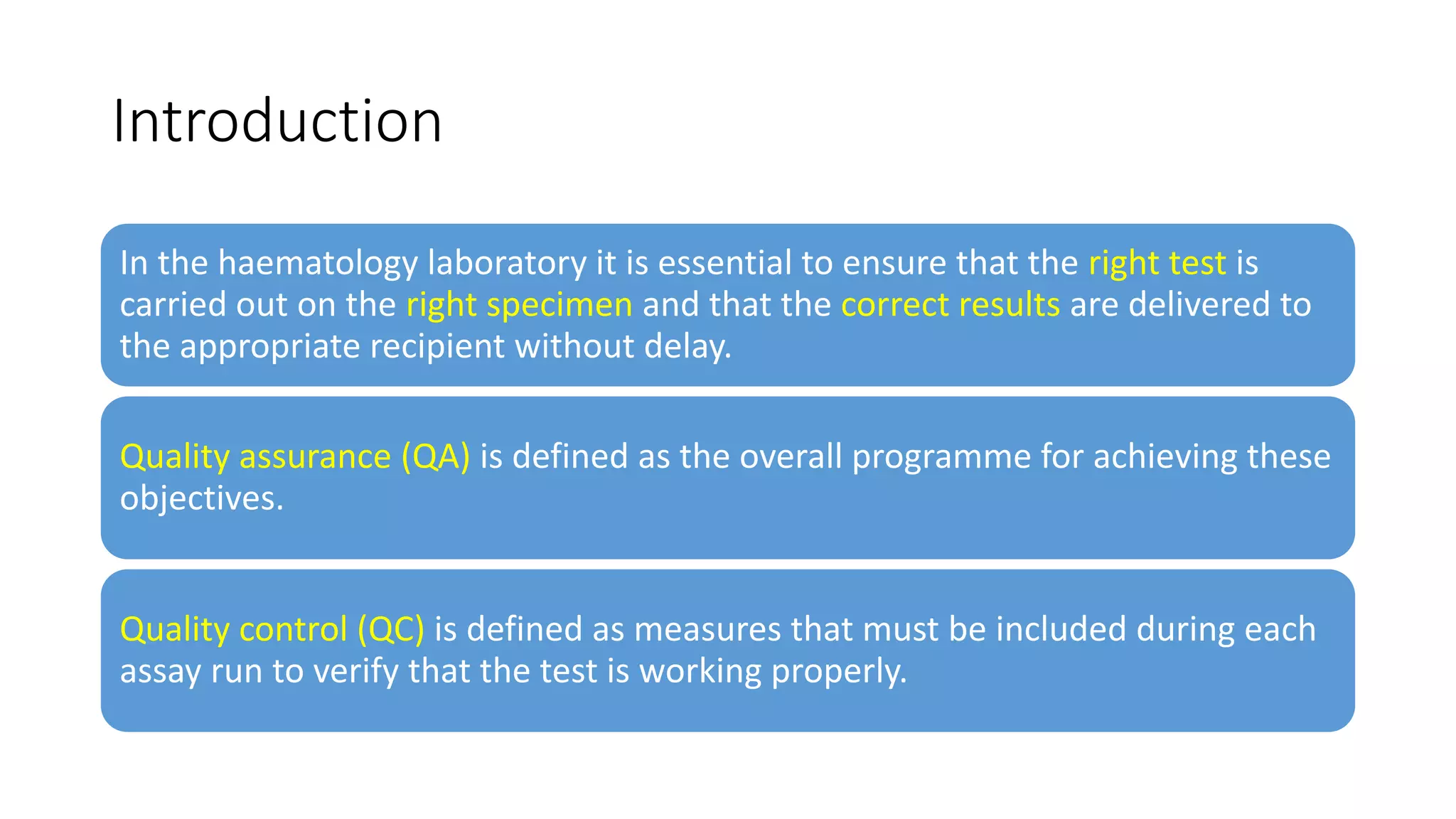 Internal quality control (IQC) in coagulation lab | PPSX