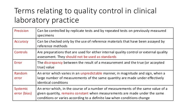 Internal quality control (IQC) in coagulation lab