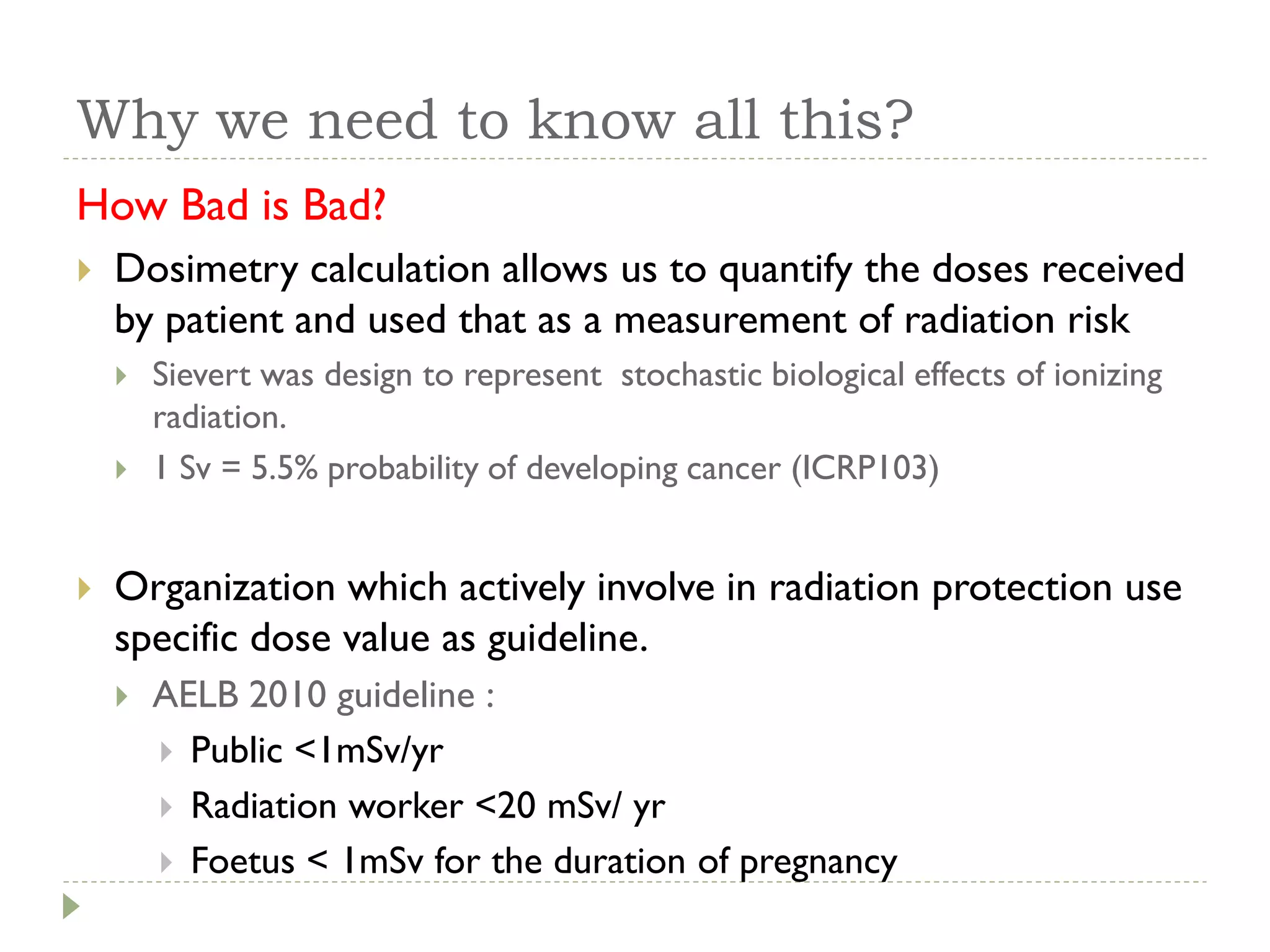 Internal radiation dosimetry | PDF