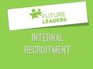 Internal
Recruitment
 