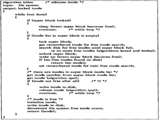 File Representation Internal representation of files ppt | PPT