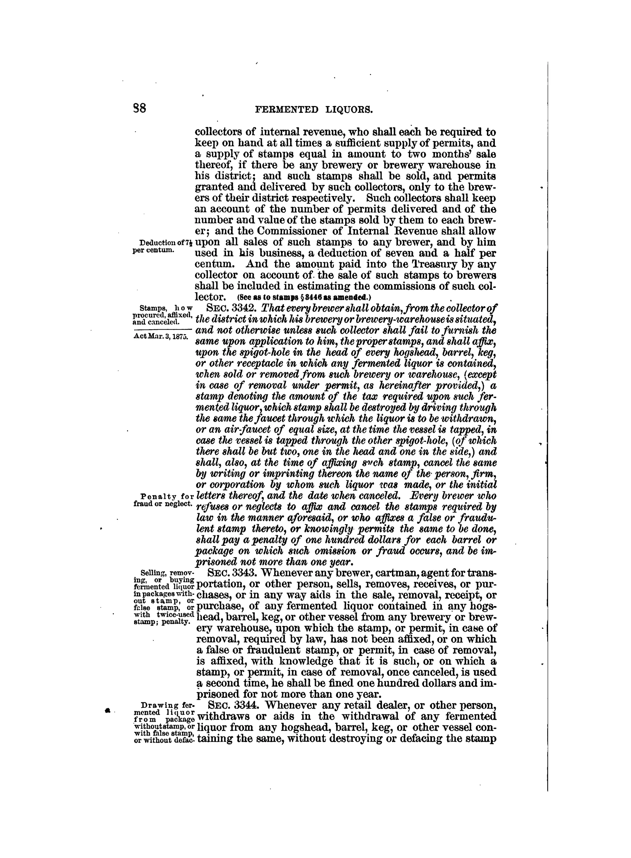 Internal revenue codes of 1879