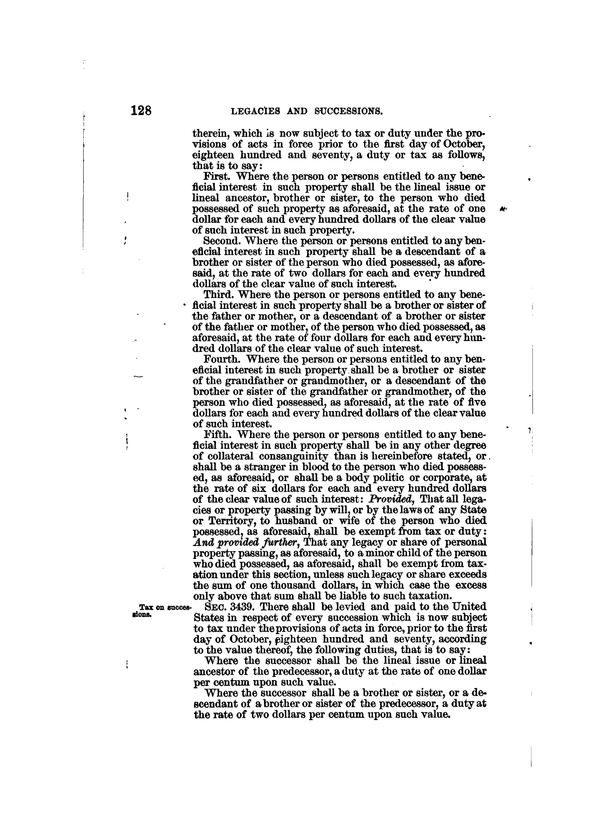 Internal revenue codes of 1879