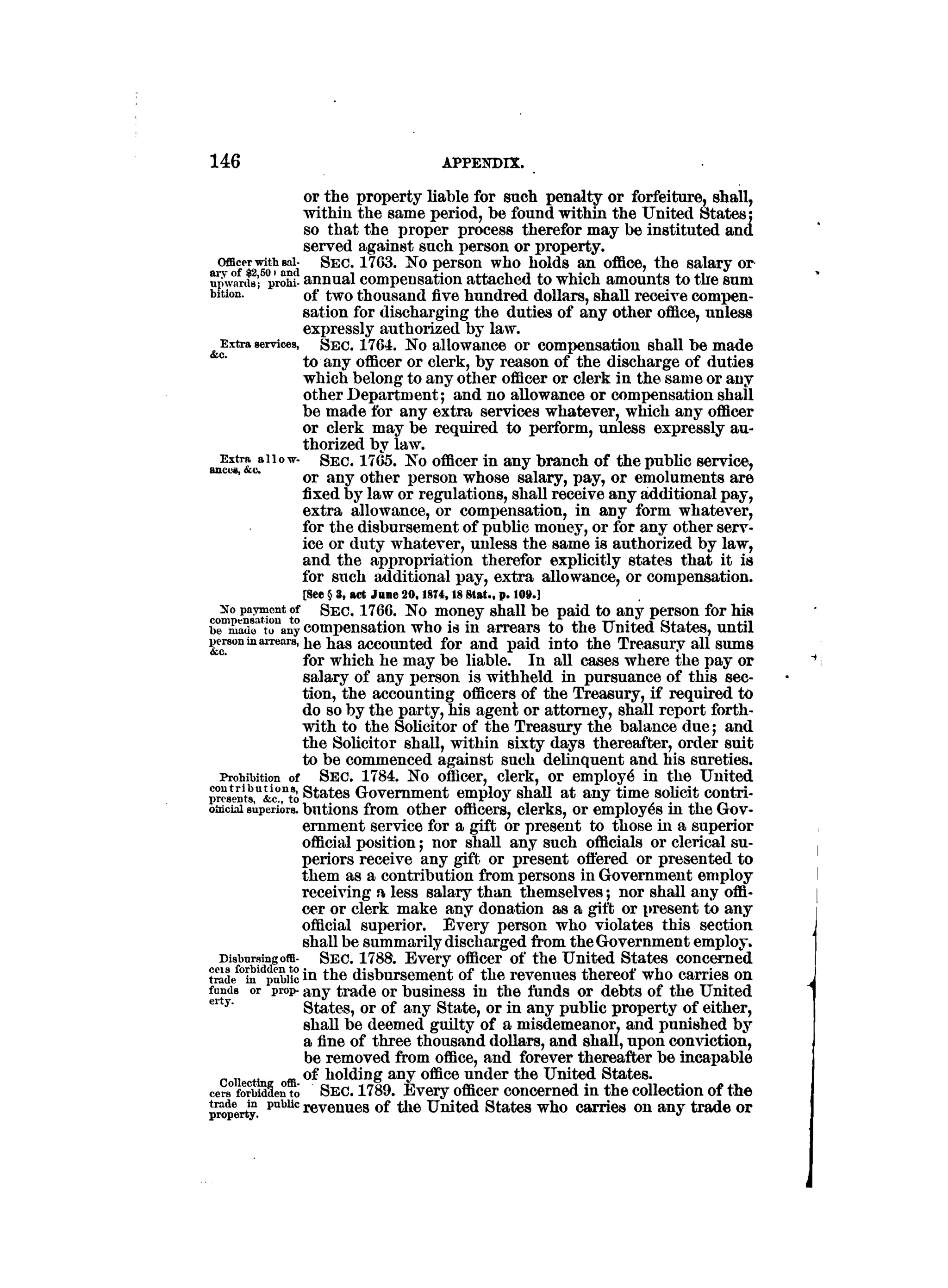Internal revenue codes of 1879
