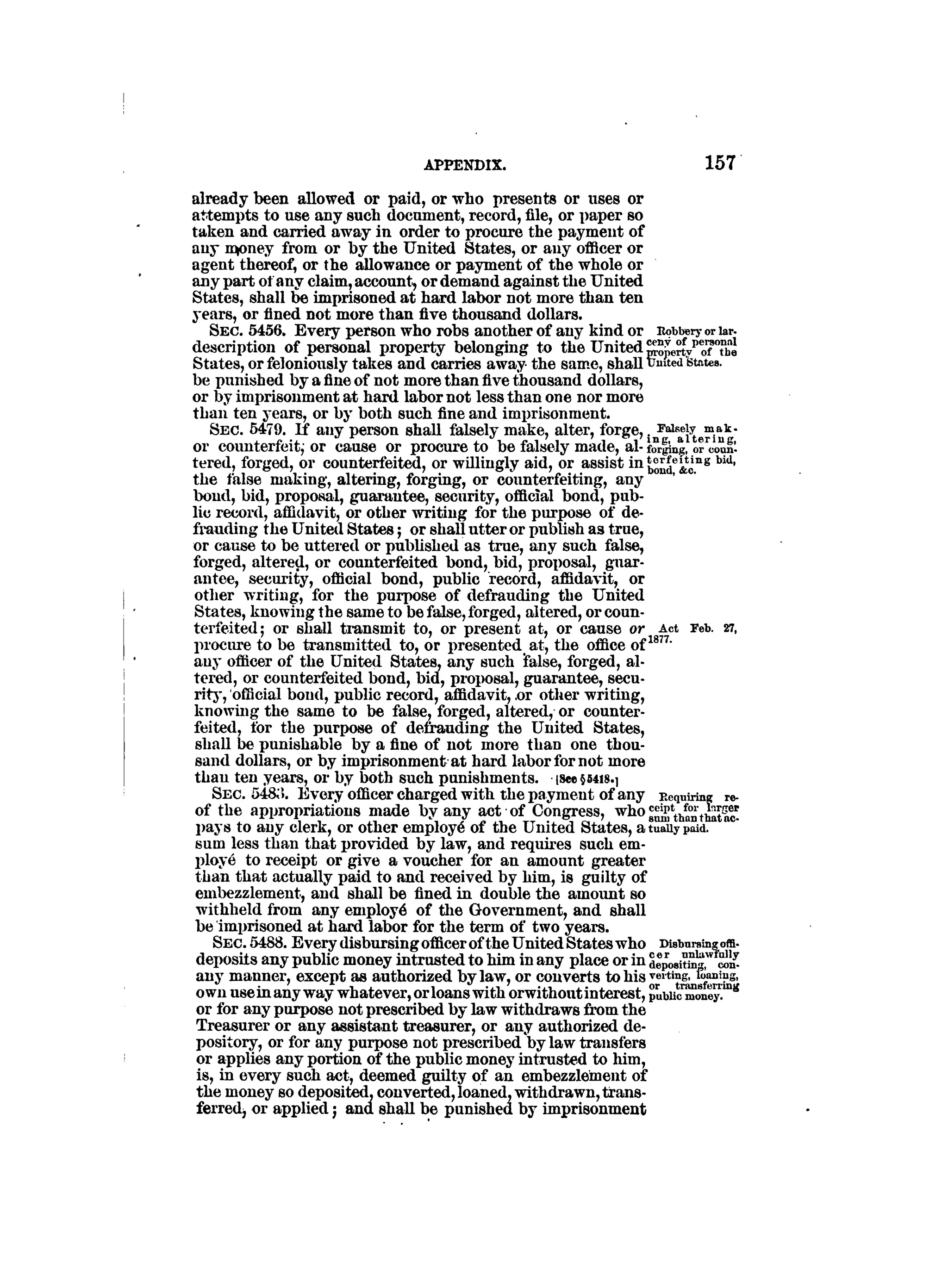 Internal revenue codes of 1879