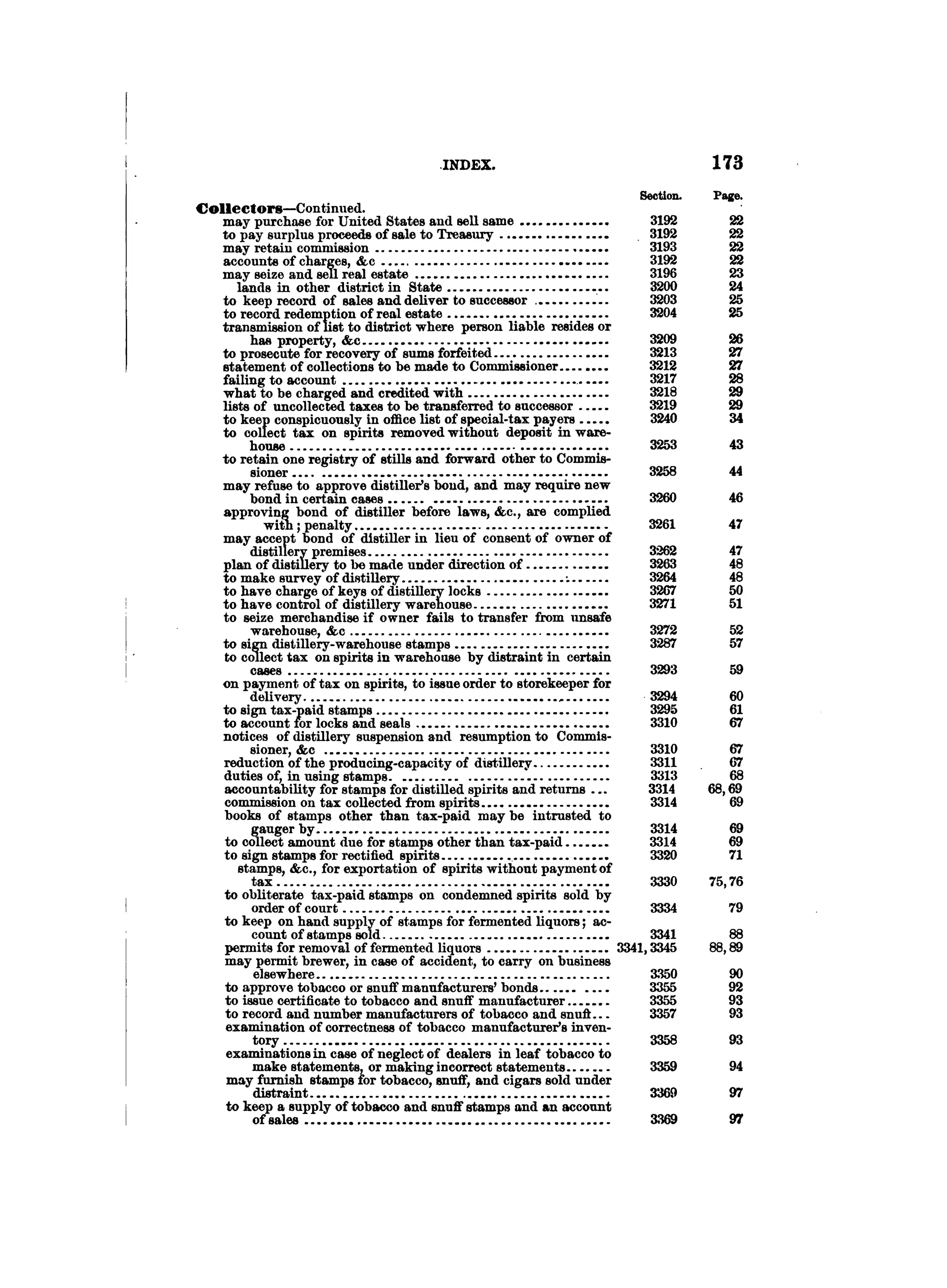 Internal revenue codes of 1879