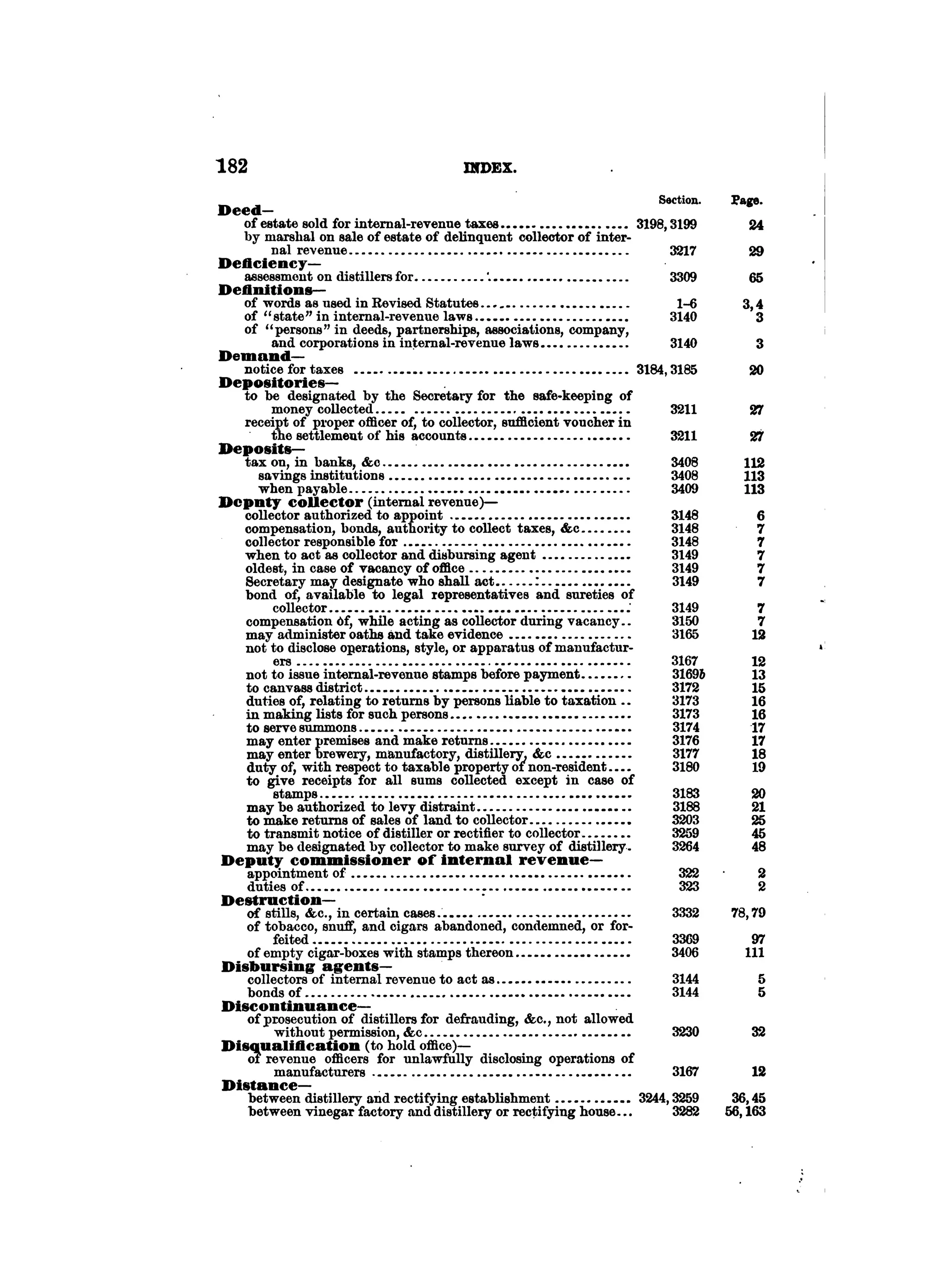 Internal revenue codes of 1879
