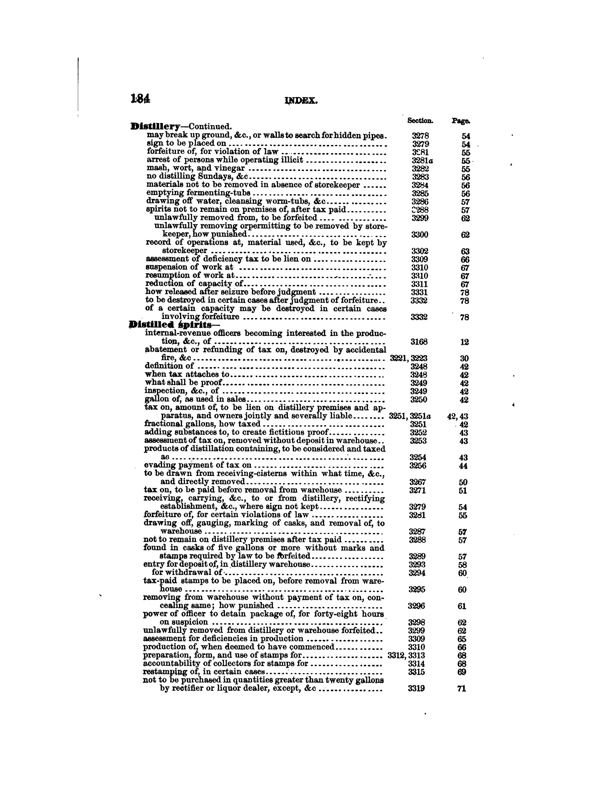Internal revenue codes of 1879