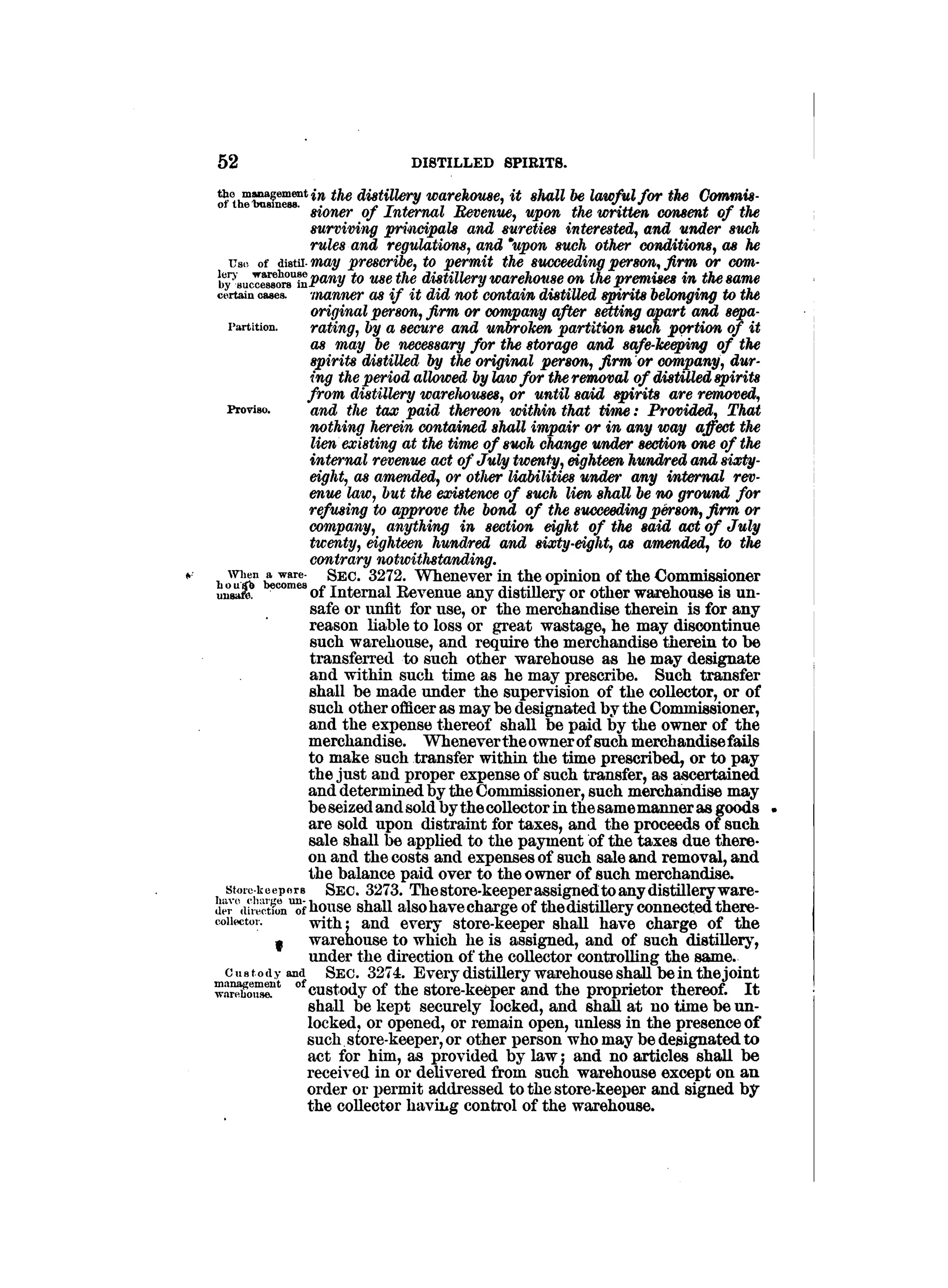 Internal revenue codes of 1879