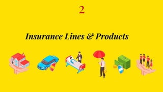 Insurance Lines & Products
2
 