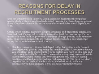 Internal vs External Recruitment | PPT