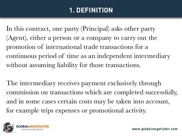 agent contract sample