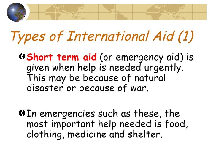 International Aid
