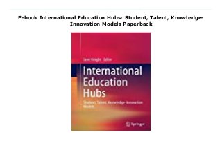 E-book International Education Hubs: Student, Talent, Knowledge-
Innovation Models Paperback
Download Here https://luckybook01.blogspot.com/?book=9402407332 Education hubs are the newest development in the international higher education landscape. Countries, zones and cities are trying to position themselves as reputed centres for higher education and research.But given higher education s current preoccupation with competitiveness, branding, and economic benefits are education hubs merely a fad, a branding exercise, or are they an important innovation worthy of serious investment and attention? This book tries to answer the question through a systematic and comparative analysis of the rationales, actors, policies, plans and accomplishments for six serious country level education hubs - United Arab Emirates, Qatar, Malaysia, Hong Kong, Singapore and Botswana .The in-depth case studies shows that "one size does not fit all." A variety of factors drive countries to prepare and position themselves as an education hub. They include income generation, soft power, modernization of domestic tertiary education sector, economic competitiveness, need for trained work force, and most importantly a desire to move towards a knowledge or service based economy. In response to these different motivations, three different types of education hubs are being developed: the student hub, talent hub, and knowledge/innovation hub.Scholars, policy makers, professionals, students and senior decision makers from education, economics, geography, public policy, trade, migration will find that this book challenges some assumptions about crossborder education and provides new insights and information. " Download Online PDF International Education Hubs: Student, Talent, Knowledge-Innovation Models, Read PDF International Education Hubs: Student, Talent, Knowledge-Innovation Models, Download Full PDF International Education Hubs: Student, Talent, Knowledge-Innovation Models, Download PDF and EPUB International Education Hubs: Student, Talent, Knowledge-Innovation Models, Read
PDF ePub Mobi International Education Hubs: Student, Talent, Knowledge-Innovation Models, Reading PDF International Education Hubs: Student, Talent, Knowledge-Innovation Models, Read Book PDF International Education Hubs: Student, Talent, Knowledge-Innovation Models, Download online International Education Hubs: Student, Talent, Knowledge-Innovation Models, Read International Education Hubs: Student, Talent, Knowledge-Innovation Models Jane Knight pdf, Download Jane Knight epub International Education Hubs: Student, Talent, Knowledge-Innovation Models, Download pdf Jane Knight International Education Hubs: Student, Talent, Knowledge-Innovation Models, Read Jane Knight ebook International Education Hubs: Student, Talent, Knowledge-Innovation Models, Read pdf International Education Hubs: Student, Talent, Knowledge-Innovation Models, International Education Hubs: Student, Talent, Knowledge-Innovation Models Online Download Best Book Online International Education Hubs: Student, Talent, Knowledge-Innovation Models, Download Online International Education Hubs: Student, Talent, Knowledge-Innovation Models Book, Download Online International Education Hubs: Student, Talent, Knowledge-Innovation Models E-Books, Read International Education Hubs: Student, Talent, Knowledge-Innovation Models Online, Download Best Book International Education Hubs: Student, Talent, Knowledge-Innovation Models Online, Download International Education Hubs: Student, Talent, Knowledge-Innovation Models Books Online Read International Education Hubs: Student, Talent, Knowledge-Innovation Models Full Collection, Download International Education Hubs: Student, Talent, Knowledge-Innovation Models Book, Read International Education Hubs: Student, Talent, Knowledge-Innovation Models Ebook International Education Hubs: Student, Talent, Knowledge-Innovation Models PDF Download online, International Education Hubs: Student, Talent, Knowledge-
Innovation Models pdf Download online, International Education Hubs: Student, Talent, Knowledge-Innovation Models Read, Read International Education Hubs: Student, Talent, Knowledge-Innovation Models Full PDF, Download International Education Hubs: Student, Talent, Knowledge-Innovation Models PDF Online, Download International Education Hubs: Student, Talent, Knowledge-Innovation Models Books Online, Download International Education Hubs: Student, Talent, Knowledge-Innovation Models Full Popular PDF, PDF International Education Hubs: Student, Talent, Knowledge-Innovation Models Download Book PDF International Education Hubs: Student, Talent, Knowledge-Innovation Models, Download online PDF International Education Hubs: Student, Talent, Knowledge-Innovation Models, Download Best Book International Education Hubs: Student, Talent, Knowledge-Innovation Models, Download PDF International Education Hubs: Student, Talent, Knowledge-Innovation Models Collection, Read PDF International Education Hubs: Student, Talent, Knowledge-Innovation Models Full Online, Download Best Book Online International Education Hubs: Student, Talent, Knowledge-Innovation Models, Read International Education Hubs: Student, Talent, Knowledge-Innovation Models PDF files
 