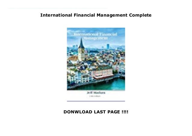 International Financial Management Complete