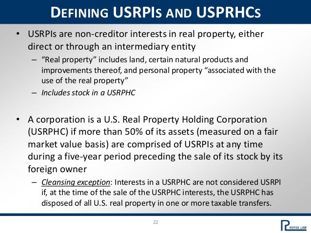 International Foreign Investment In Us Real Estate