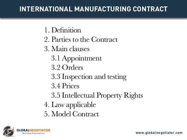 Contract Manufacturing Agreement Template from image.slidesharecdn.com