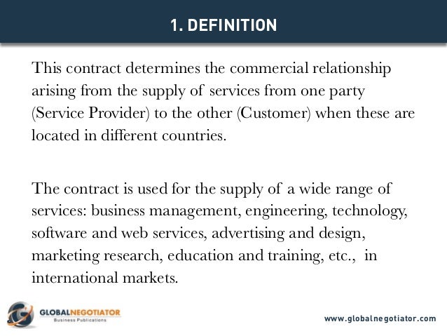 services contract sample