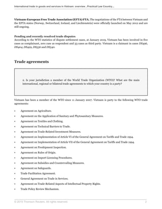 International Trade in Goods and Services in Vietnam | PDF