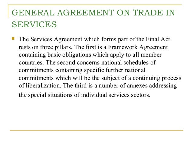 International agreements
