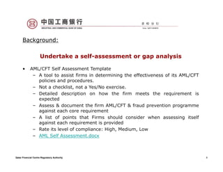 International aml standards qatar case [compatibility mode] | PDF