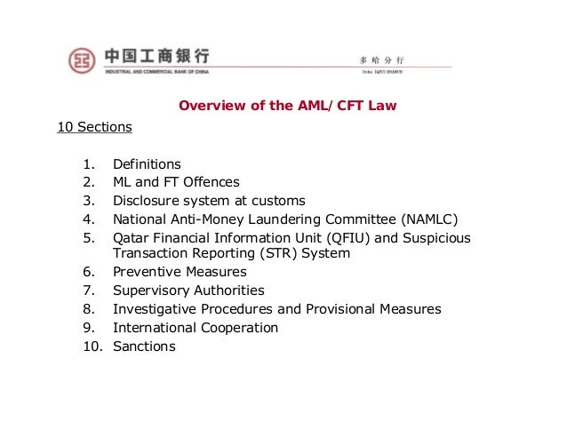 International Aml Standards Qatar Case Compatibility Mode