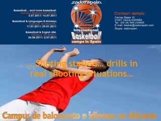 ...Shoting station… drills in
real shooting situations…
 