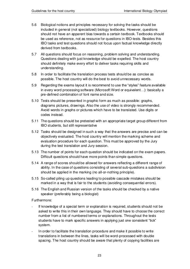 International Biology Olympiad Guide Last Version