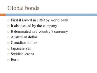 International bonds
