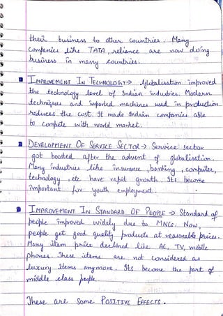 Business Study Hand Notes.pdf International business | Hand Written Notes | B.com | by Ritish bedi # ...