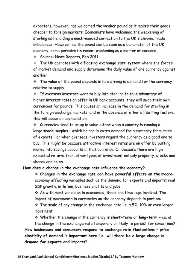 Edexcel A level Business Studies notes Unit3 | PDF