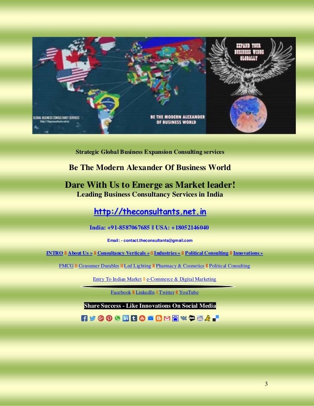 International business consulting www.theconsultants.net.in