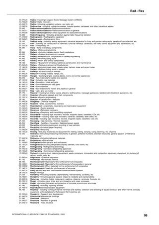 Image Tech Material Codes.pdf International Classification for Standards (Material Classification and ...