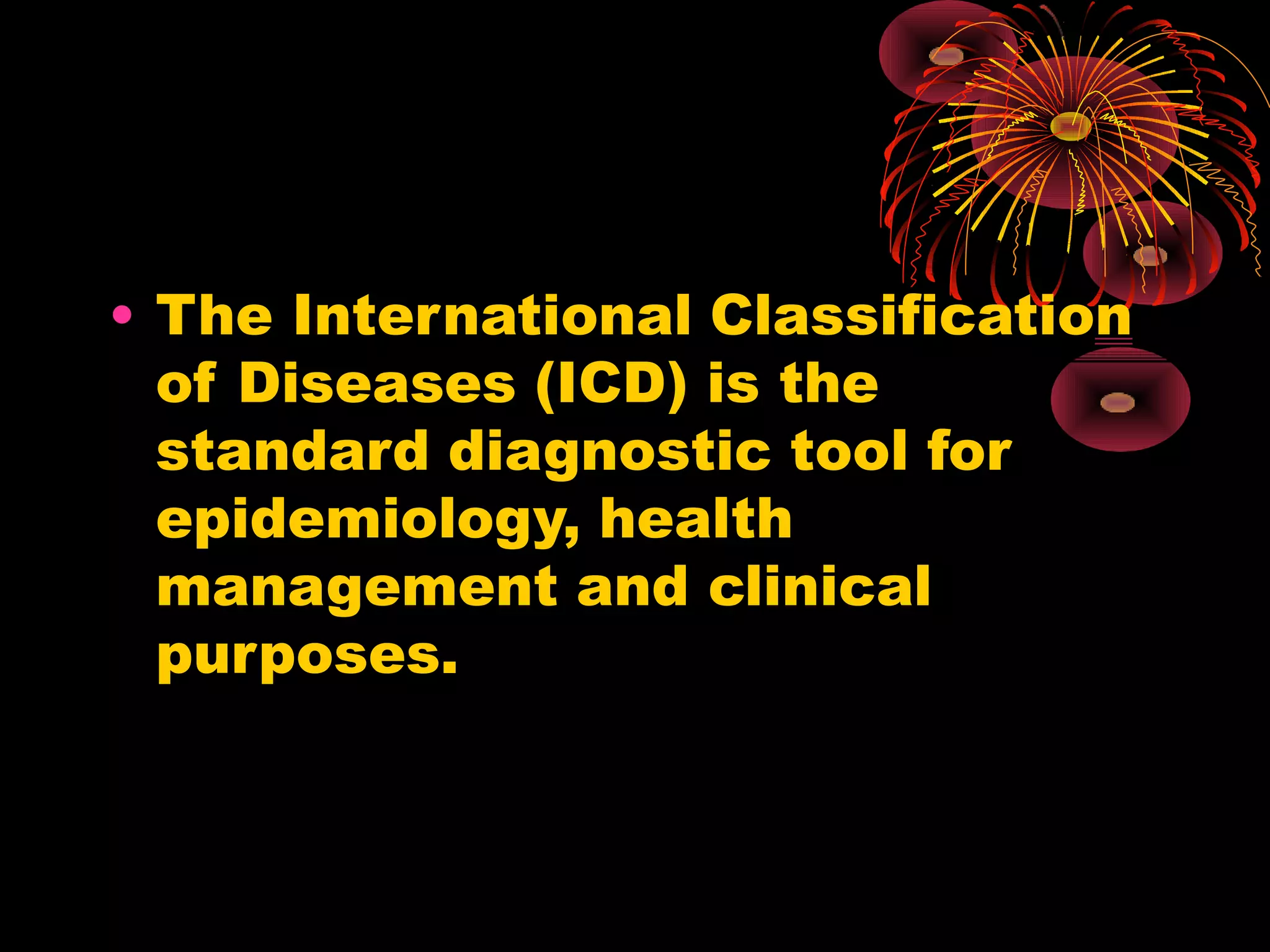 international classification of diseases and icd-11.pptx