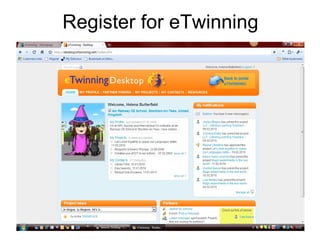 Register for eTwinning 