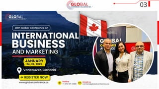 Upcoming International Conferences in Vancouver, Canada 2025 With