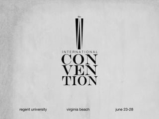 regent university virginia beach june 23-28
 