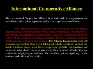 International Cooperative Alliance....pundir Sir