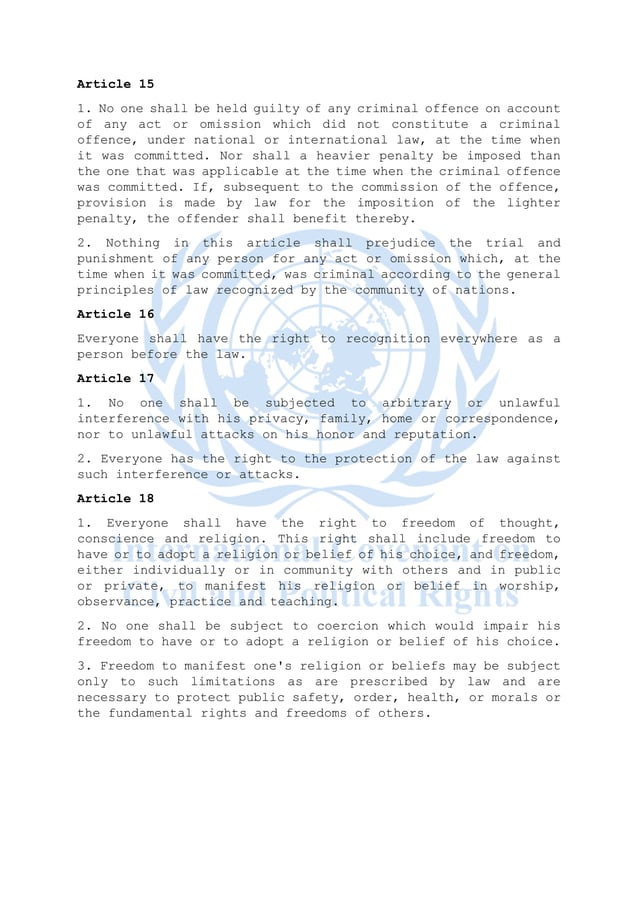 International Covenant For Civil And Political Rights INTERNATIONAL COVENANT ON CIVIL AND POLITICAL RIGHTS.pdf