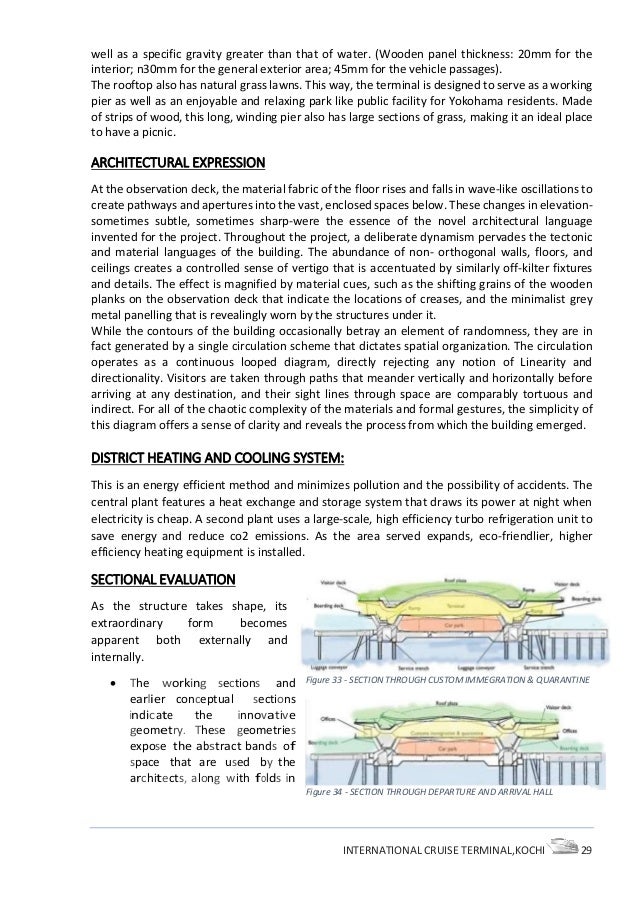 Cruise terminal architecture picture