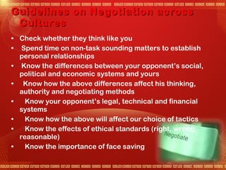 International culture negotiation | PPT