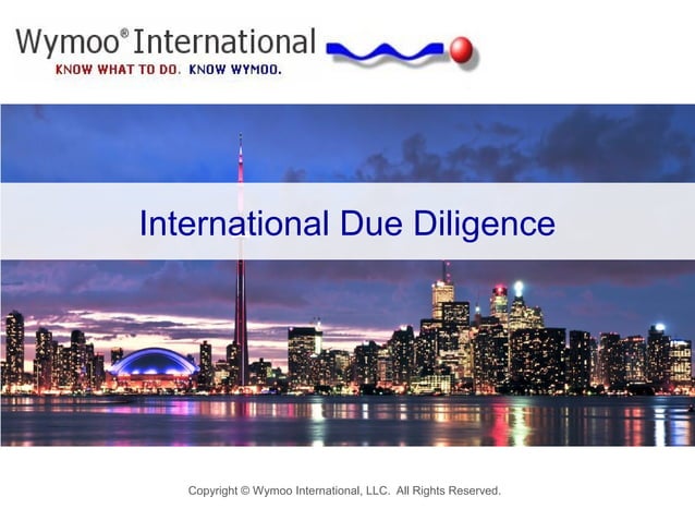 International Due Diligence | PPT