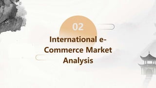 02
International e-
Commerce Market
Analysis
 