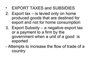 International Economics Lecture 4 | PPT